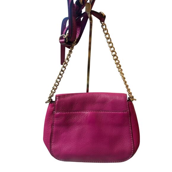 Michael Kors Fulton Small Crossbody Bag - Magenta - Picture 3 of 6